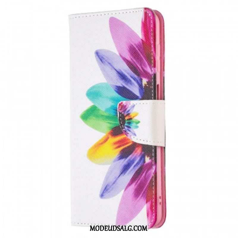 Flip Cover Samsung Galaxy M52 5G Blomst