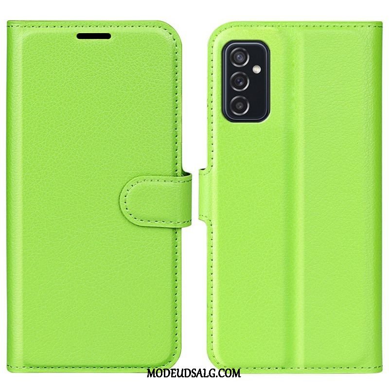 Flip Cover Samsung Galaxy M52 5G Klassisk