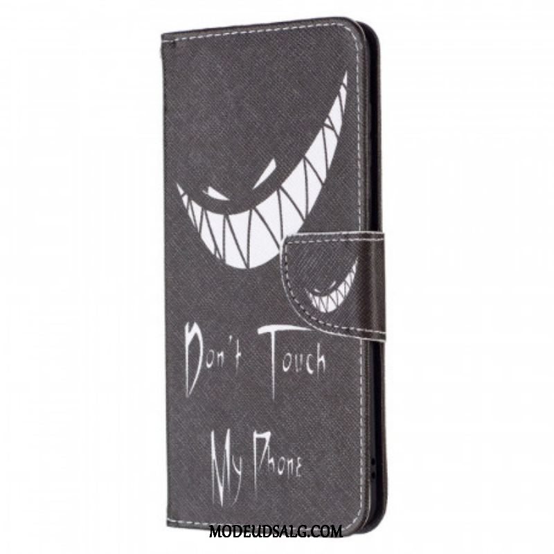 Flip Cover Samsung Galaxy M52 5G Machiavellisk Smil