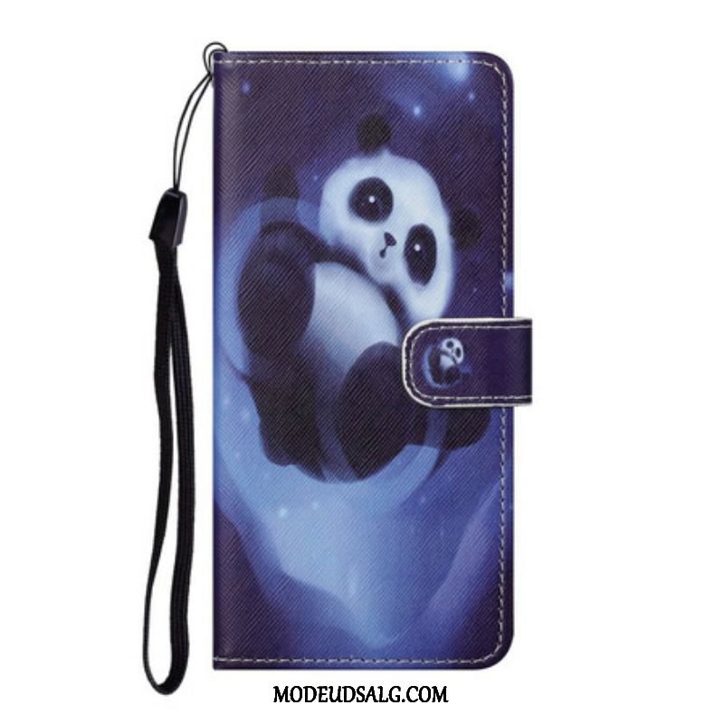 Flip Cover Samsung Galaxy S21 5G Panda Space