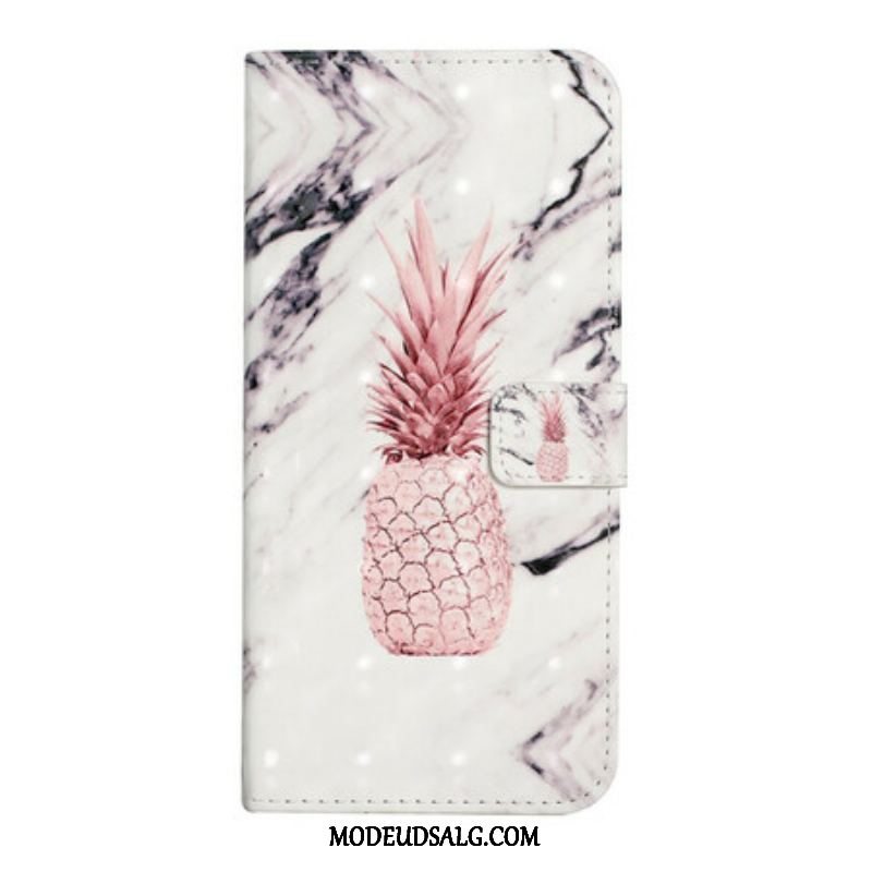 Flip Cover Samsung Galaxy S21 FE Let Plet Ananas