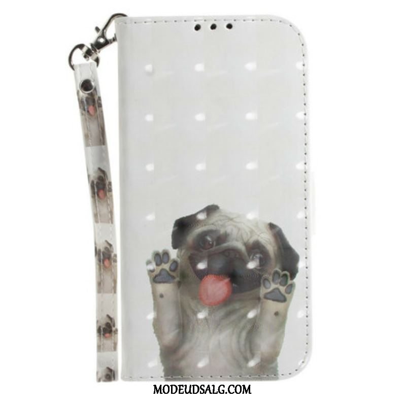 Flip Cover Samsung Galaxy S21 FE Med Snor Elsker My Dog Thong