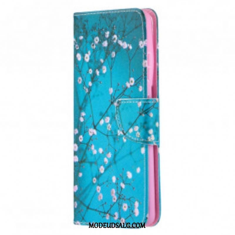 Flip Cover Samsung Galaxy S21 Ultra 5G Blomstrende Træ