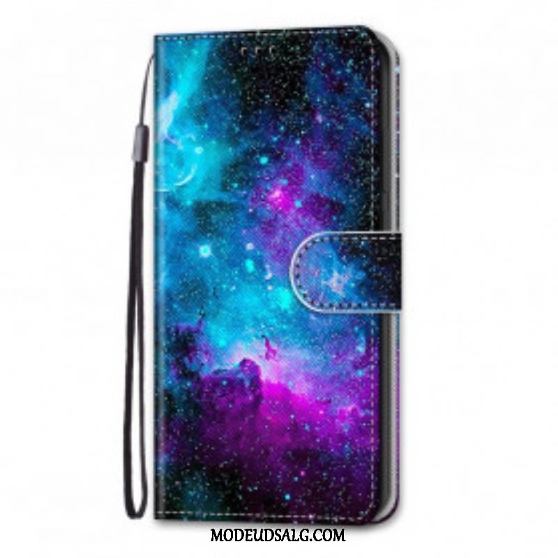 Flip Cover Samsung Galaxy S21 Ultra 5G Kosmisk Himmel