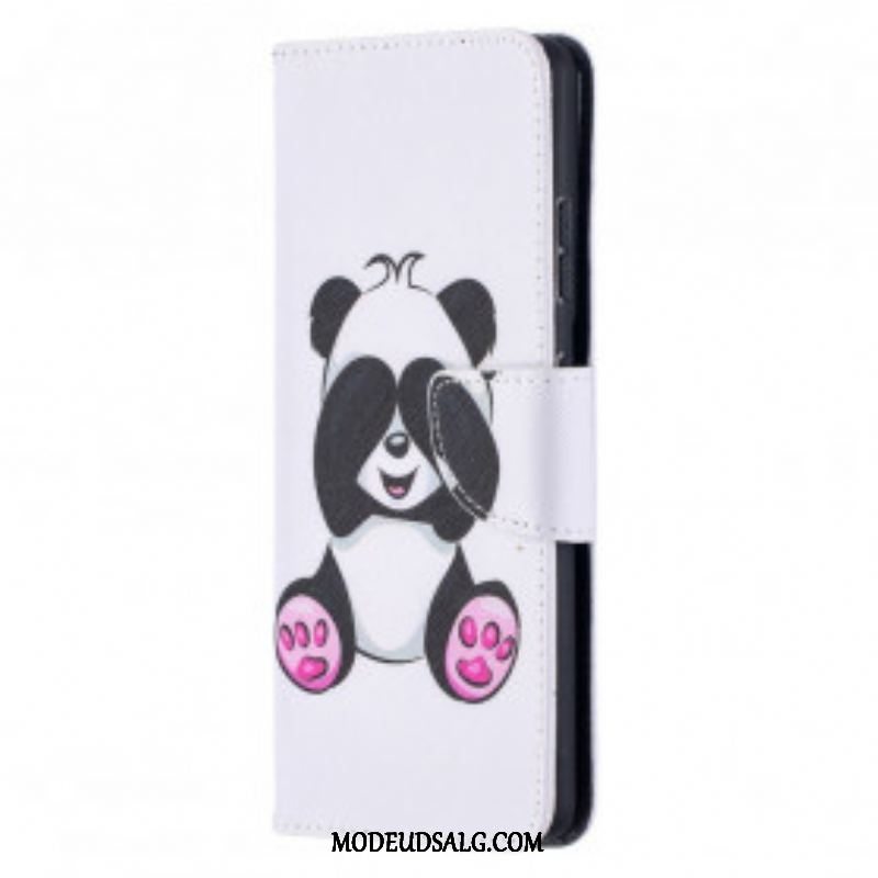 Flip Cover Samsung Galaxy S21 Ultra 5G Panda Sjov