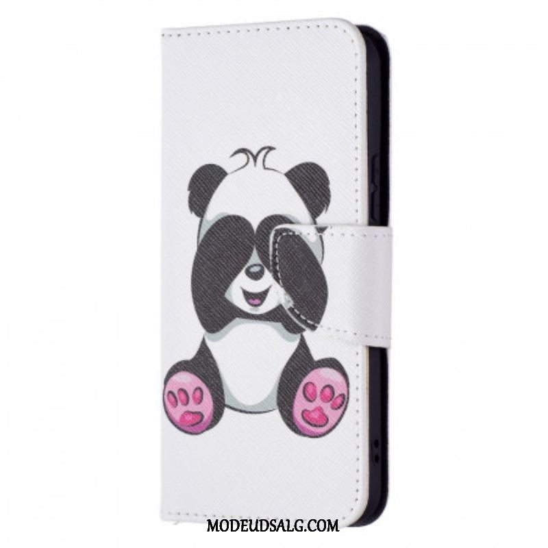 Flip Cover Samsung Galaxy S22 5G Panda Sjov