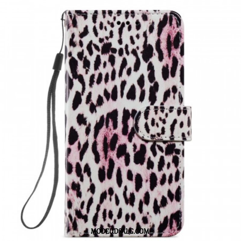 Flip Cover Samsung Galaxy S22 Plus 5G Leopard Print