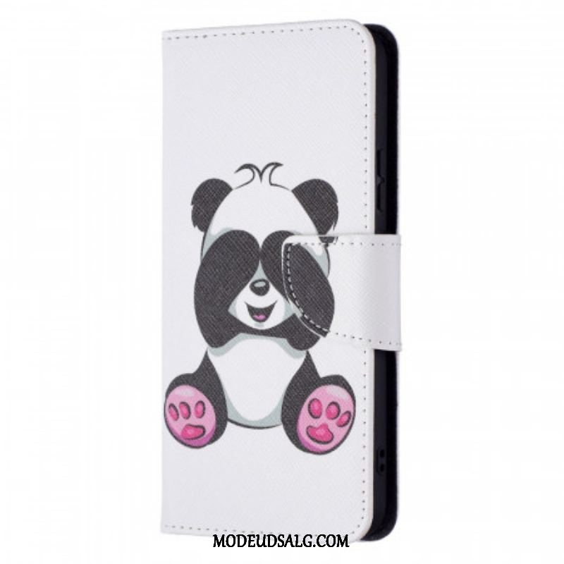 Flip Cover Samsung Galaxy S22 Plus 5G Panda Sjov