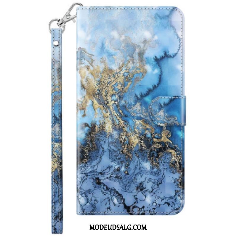 Flip Cover Samsung Galaxy S23 5G Med Snor Rem Art