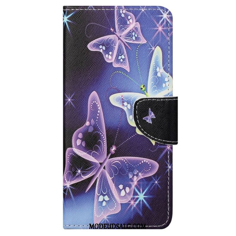 Flip Cover Samsung Galaxy S23 Ultra 5G Sublime Sommerfugle