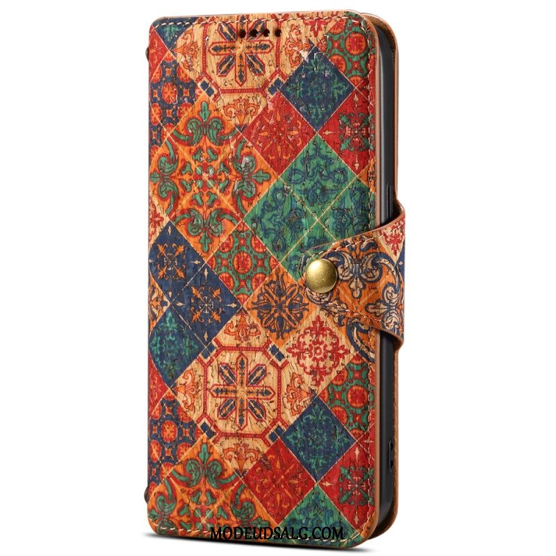 Flip Cover Samsung Galaxy S24 5g Blomstertryk