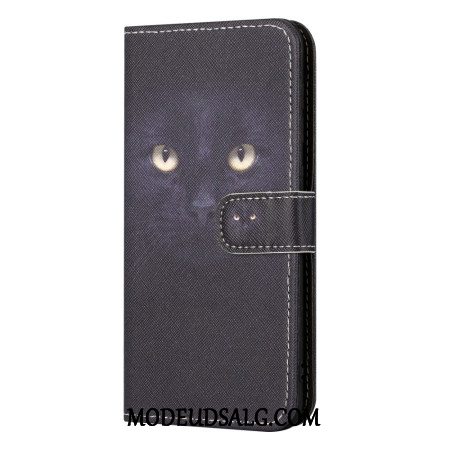 Flip Cover Samsung Galaxy S24 Fe Strappy Cat Eyes