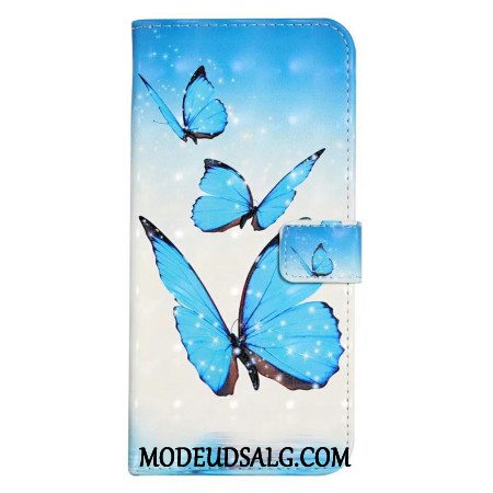 Flip Cover Samsung Galaxy S24 Fe Tre Sommerfugle