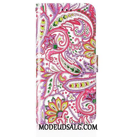 Flip Cover Samsung Galaxy S24 Plus 5g Blomsterremsdesign