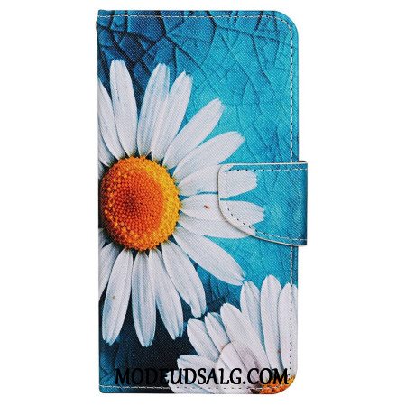 Flip Cover Samsung Galaxy S24 Ultra 5g Storremmekrysantemum