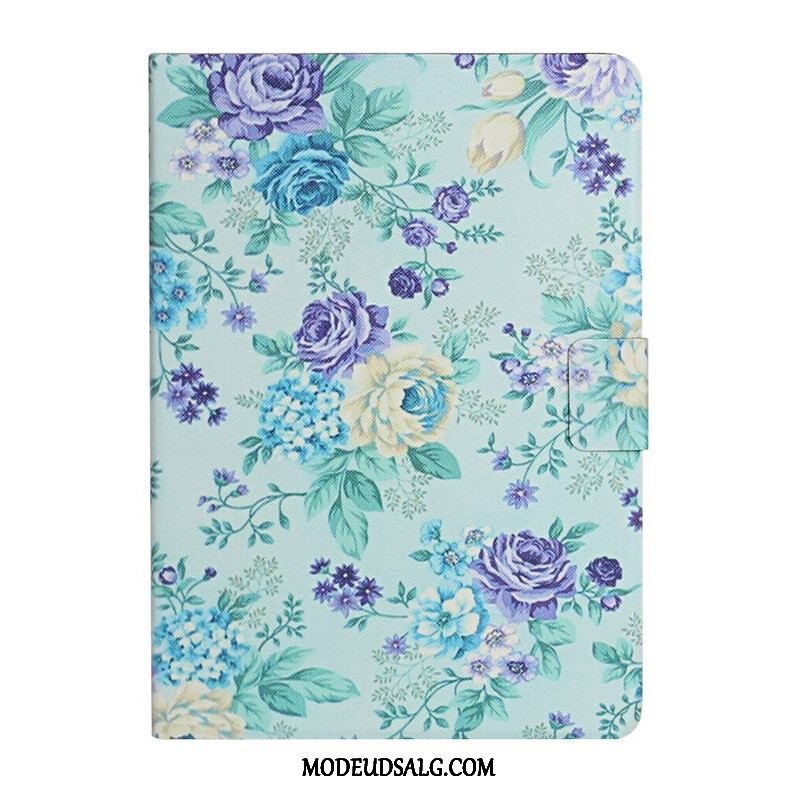 Flip Cover Samsung Galaxy Tab A7 Lite Blomster Blomster Blomster