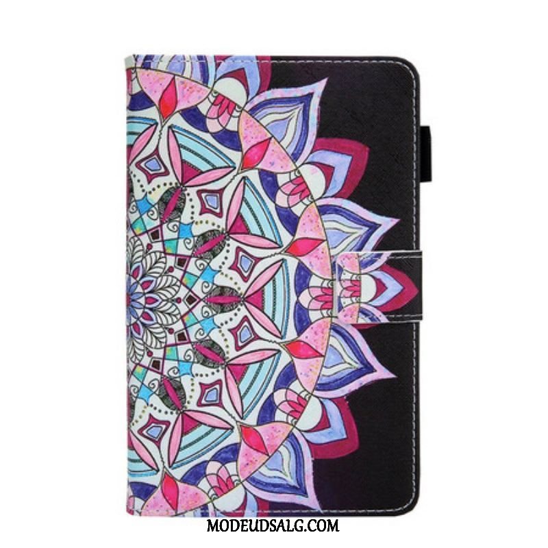 Flip Cover Samsung Galaxy Tab A7 Lite Grafisk Mandala