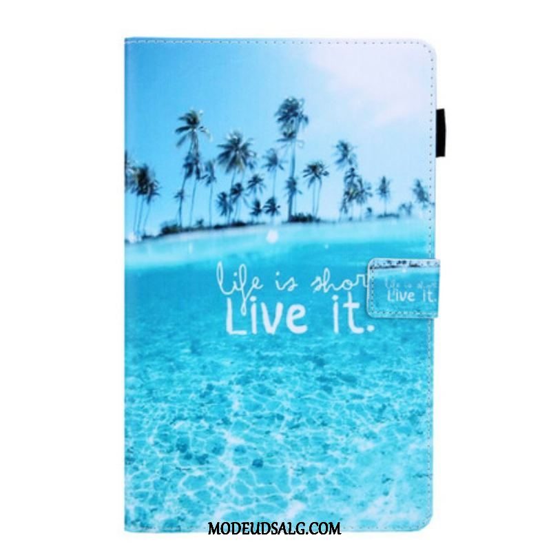 Flip Cover Samsung Galaxy Tab A7 Lite Lev Det