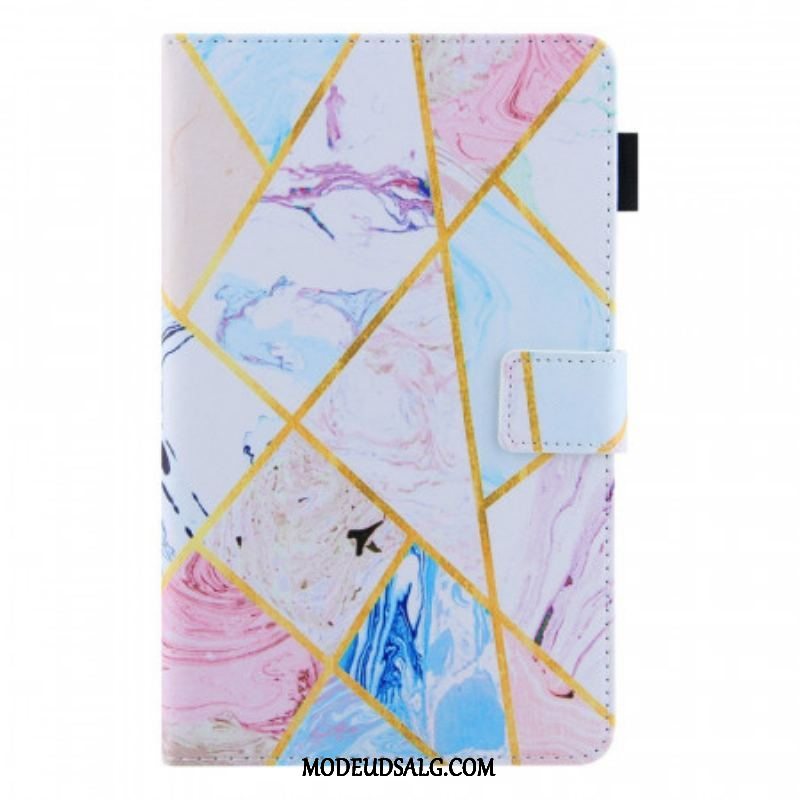 Flip Cover Samsung Galaxy Tab A8 (2021) Marmor Indflydelse