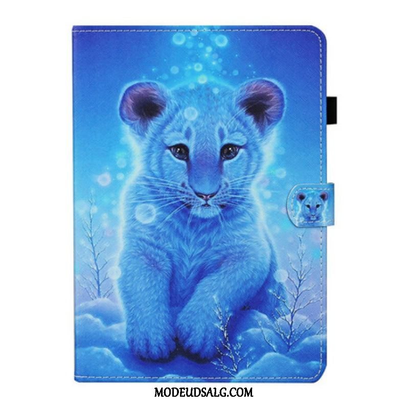 Flip Cover Samsung Galaxy Tab S8 / Tab S7 Baby Tiger