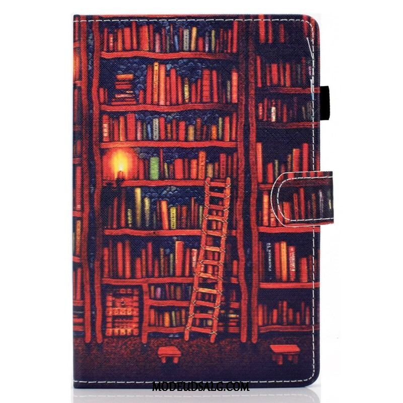 Flip Cover Samsung Galaxy Tab S8 / Tab S7 Bibliotek