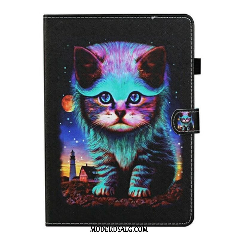 Flip Cover Samsung Galaxy Tab S8 / Tab S7 Elektrisk Kat