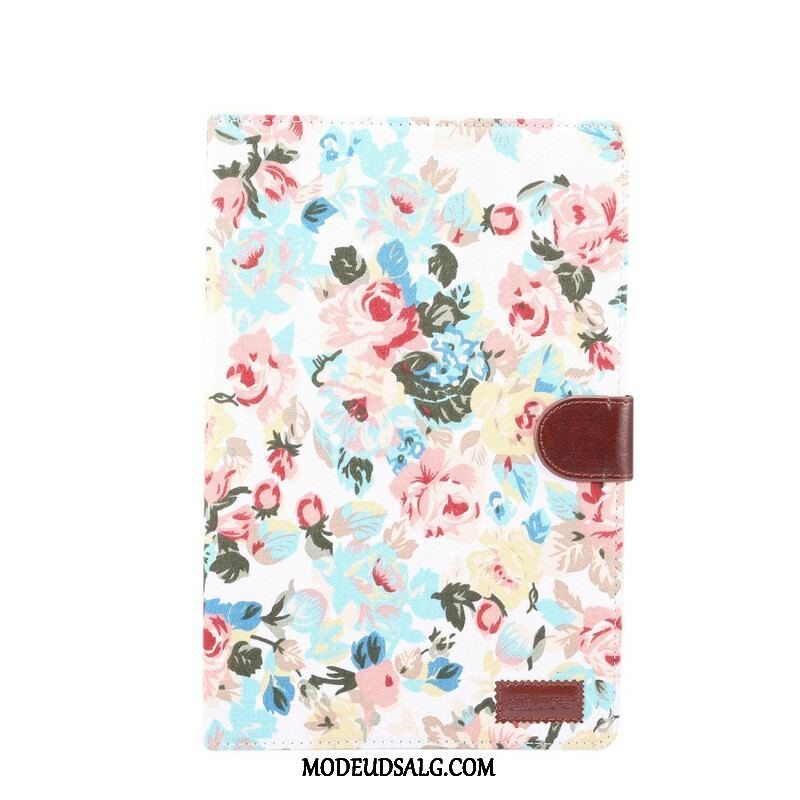 Flip Cover Samsung Galaxy Tab S8 / Tab S7 Frihedsblomster