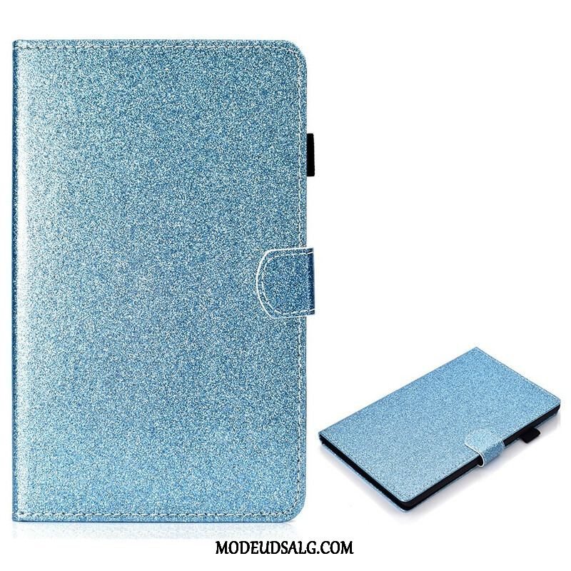 Flip Cover Samsung Galaxy Tab S8 / Tab S7 Glitrende Glitter