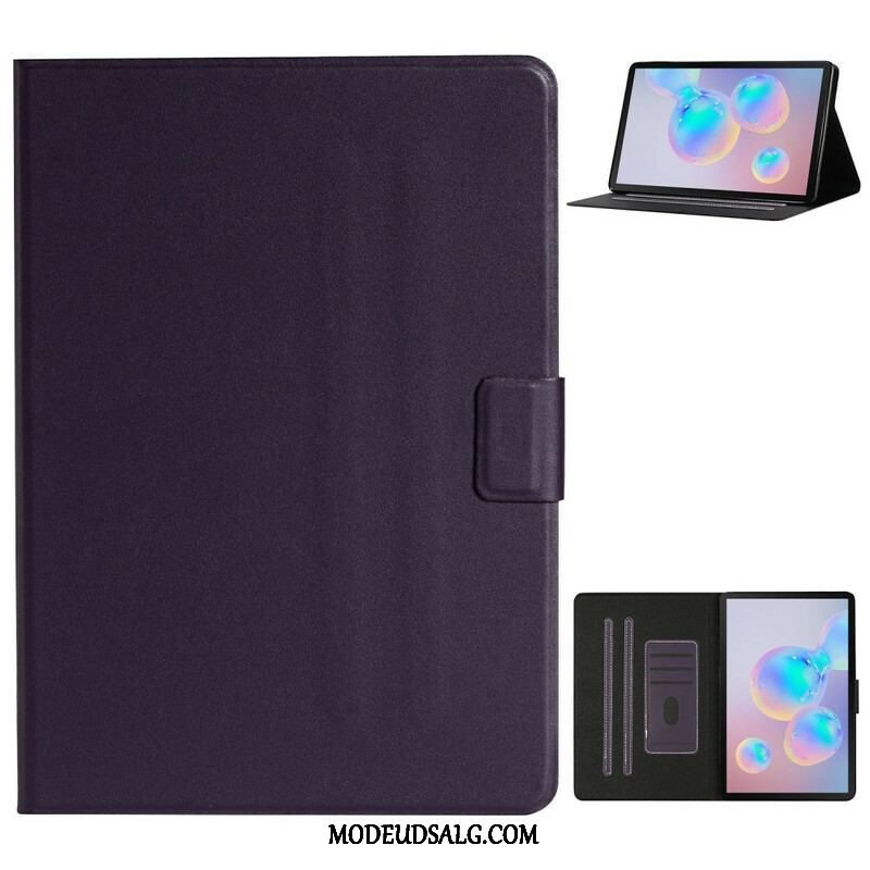 Flip Cover Samsung Galaxy Tab S8 / Tab S7 Klassisk Kunstlæder