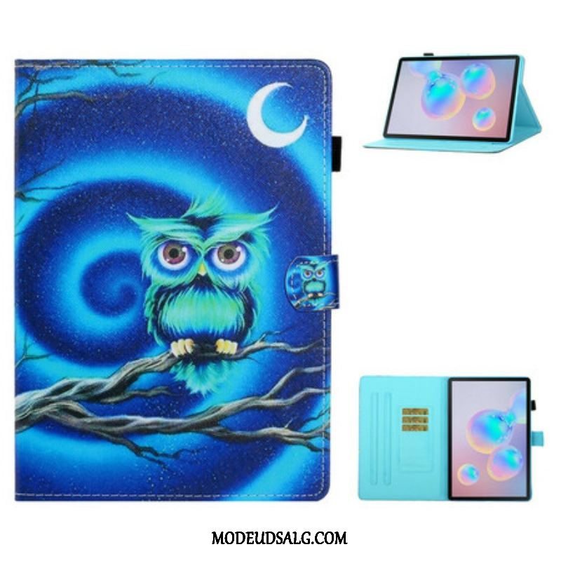 Flip Cover Samsung Galaxy Tab S8 / Tab S7 Sjov Ugle