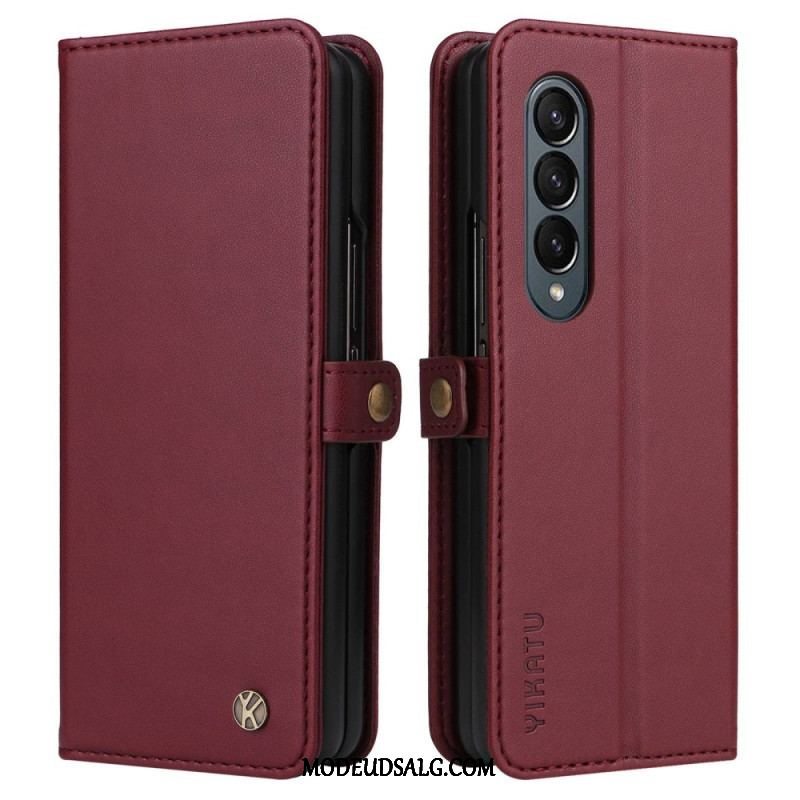 Flip Cover Samsung Galaxy Z Fold 4 Yikatu Yk-001