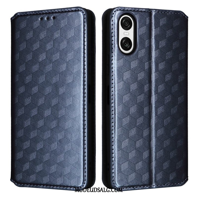 Flip Cover Sony Xperia 10 Vi 3d Diamanter