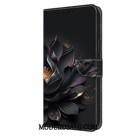 Flip Cover Til Oppo A98 5g Lilla Lotus