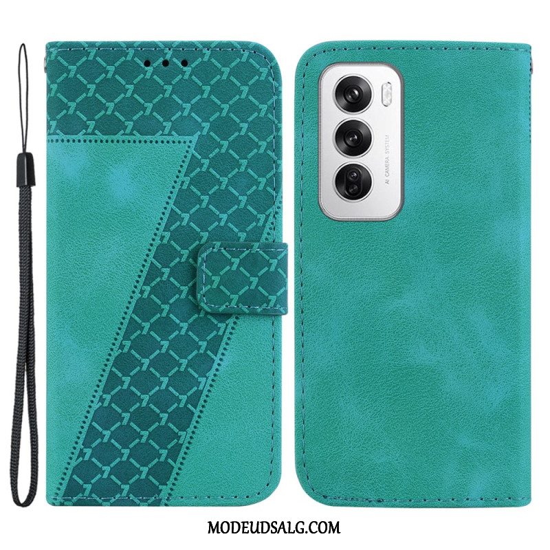 Flip Cover Til Oppo Reno 12 5g Design 7