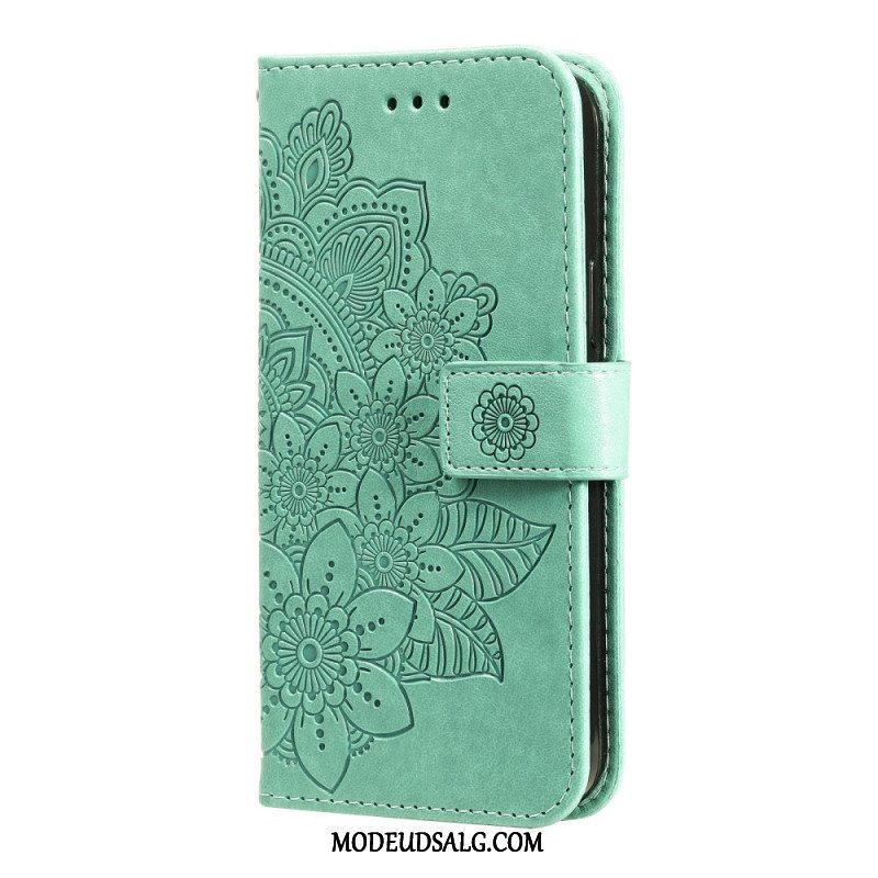 Flip Cover Til Oppo Reno 12f 5g Mandala Tryk