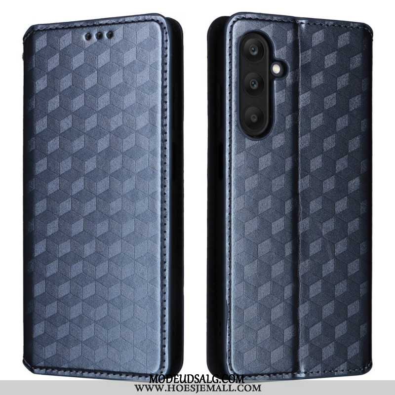 Flip Cover Til Samsung Galaxy M55 5g Diamantmønster