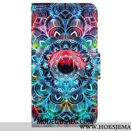 Flip Cover Til Samsung Galaxy S24 Plus 5g Mandala Med Rem