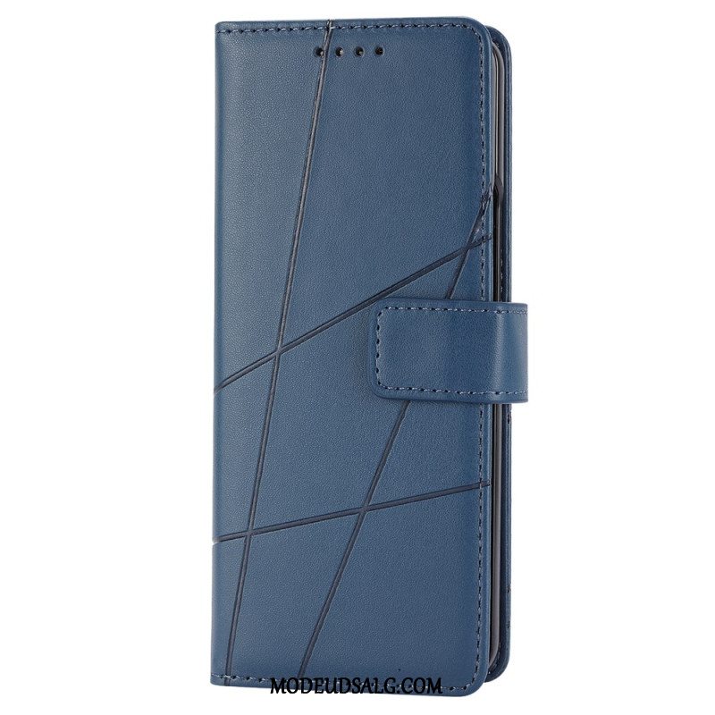 Flip Cover Til Samsung Galaxy Z Fold 6 Strap Lines