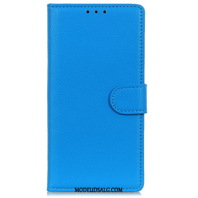 Flip Cover Til Xiaomi 14 Pro Traditionelt Kunstlæder