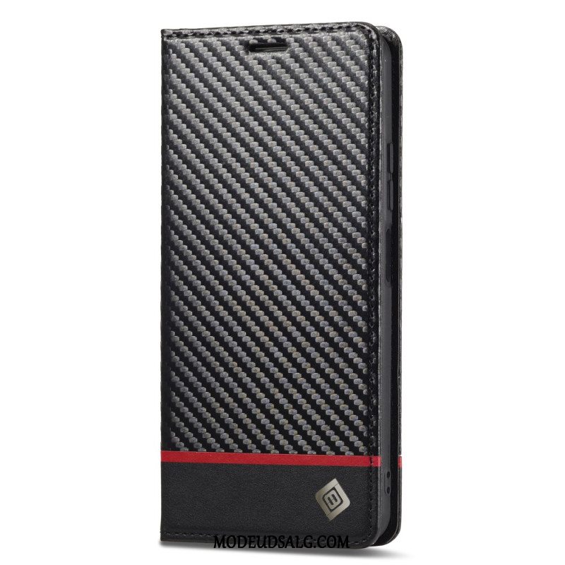 Flip Cover Til Xiaomi Redmi Note 13 Pro 4g Kulfiber Lc.imeeke