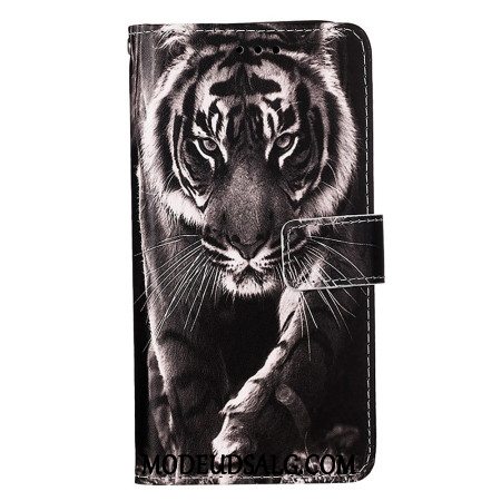 Flip Cover Til Xiaomi Redmi Note 13 Pro 4g Tiger Med Rem