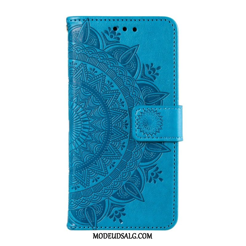 Flip Cover Til Xiaomi Redmi Note 13 Pro 5g Mandala Sol Med Rem