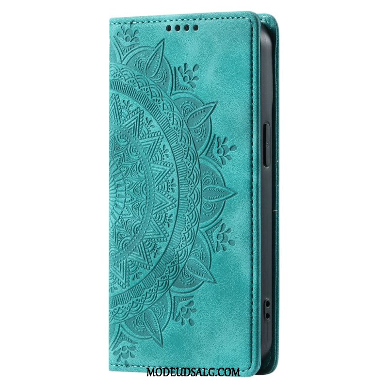 Flip Cover Til Xiaomi Redmi Note 13 Pro Plus 5g Mandala Ruskindseffekt