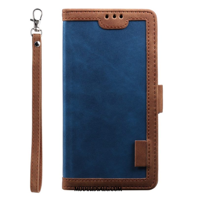 Flip Cover Til iPhone 16 Plus Vintage Style Protection