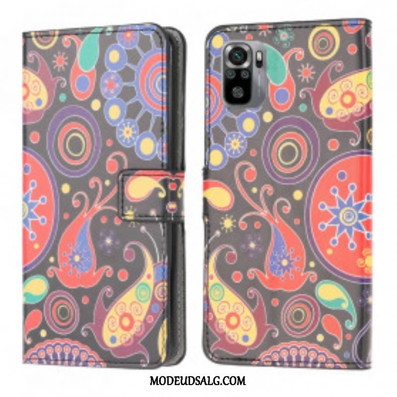 Flip Cover Xiaomi Redmi Note 10 / 10S Galaxy Design