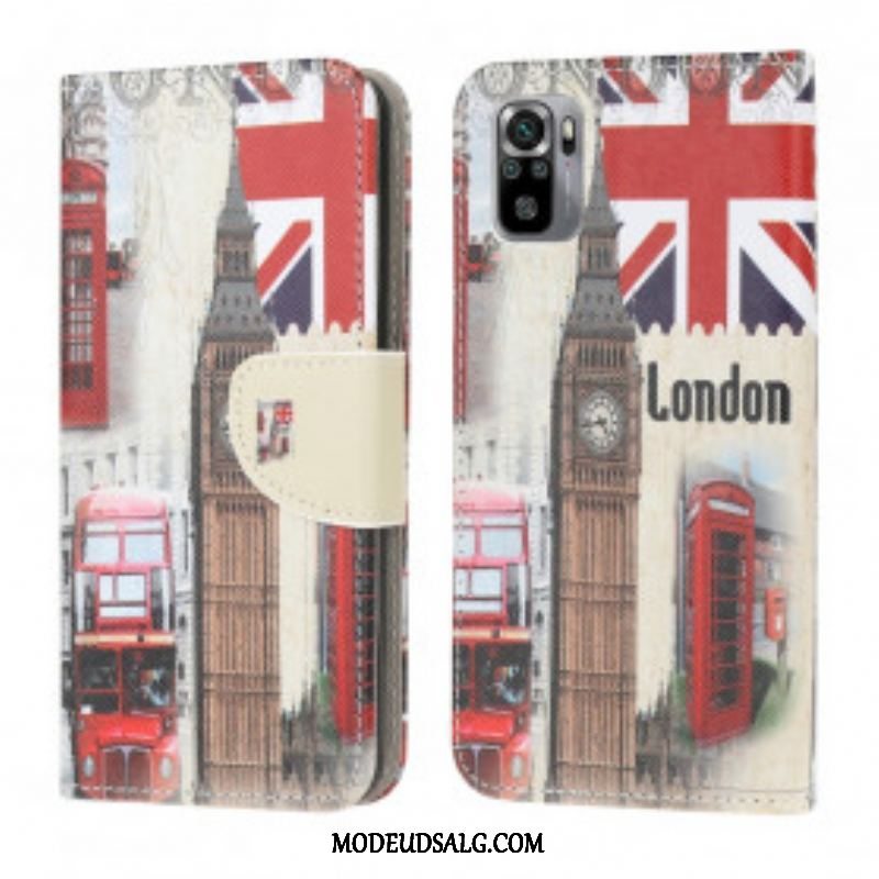 Flip Cover Xiaomi Redmi Note 10 / 10S London Liv