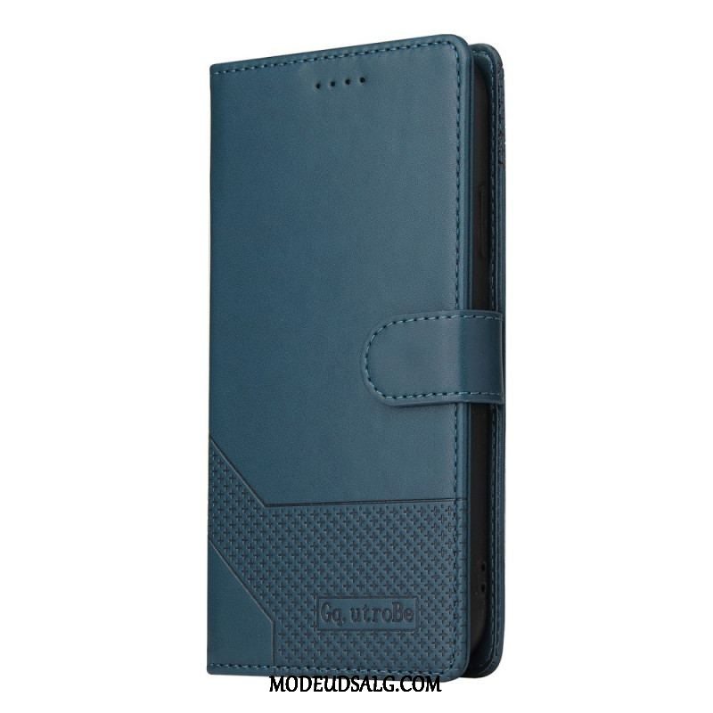 Flip Cover Xiaomi Redmi Note 10 Pro Gq.utrobe Lædereffekt