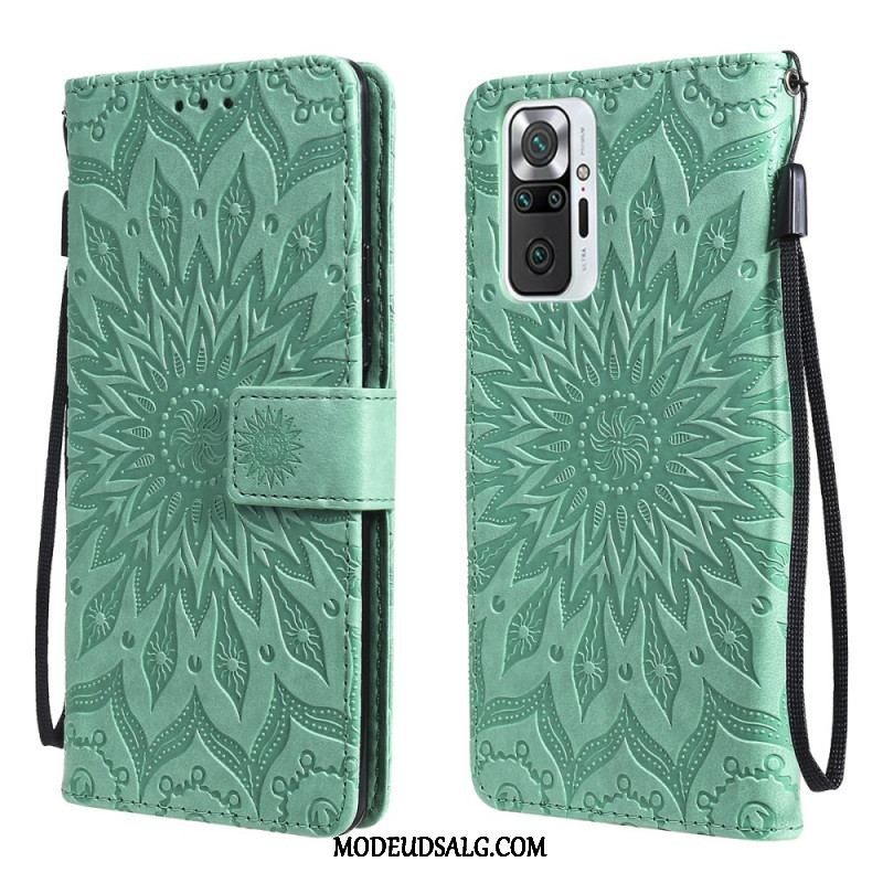 Flip Cover Xiaomi Redmi Note 10 Pro Solblomst