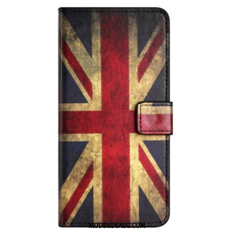 Flip Cover Xiaomi Redmi Note 12 4G Engelsk Flag