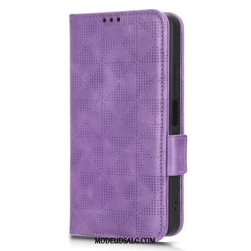 Flip Cover Xiaomi Redmi Note 12 4G Trekanter Med Snor